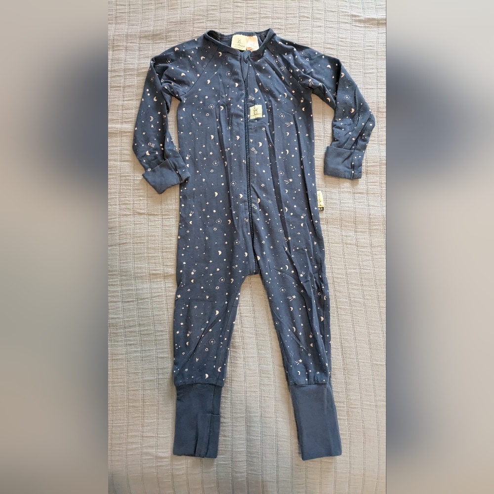 Long Sleeve Organic Cotton Romper 2T